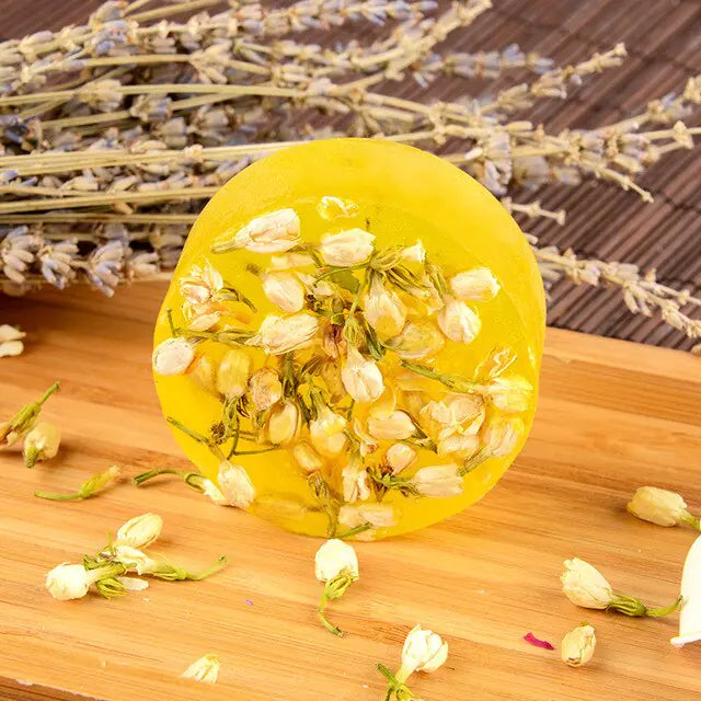 Jasmine Dried Flower Essential Oil Soap
