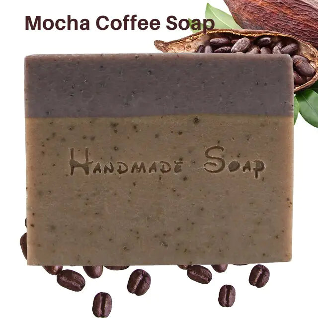 Mocha Coffee Natural Cold Handmade Soap
