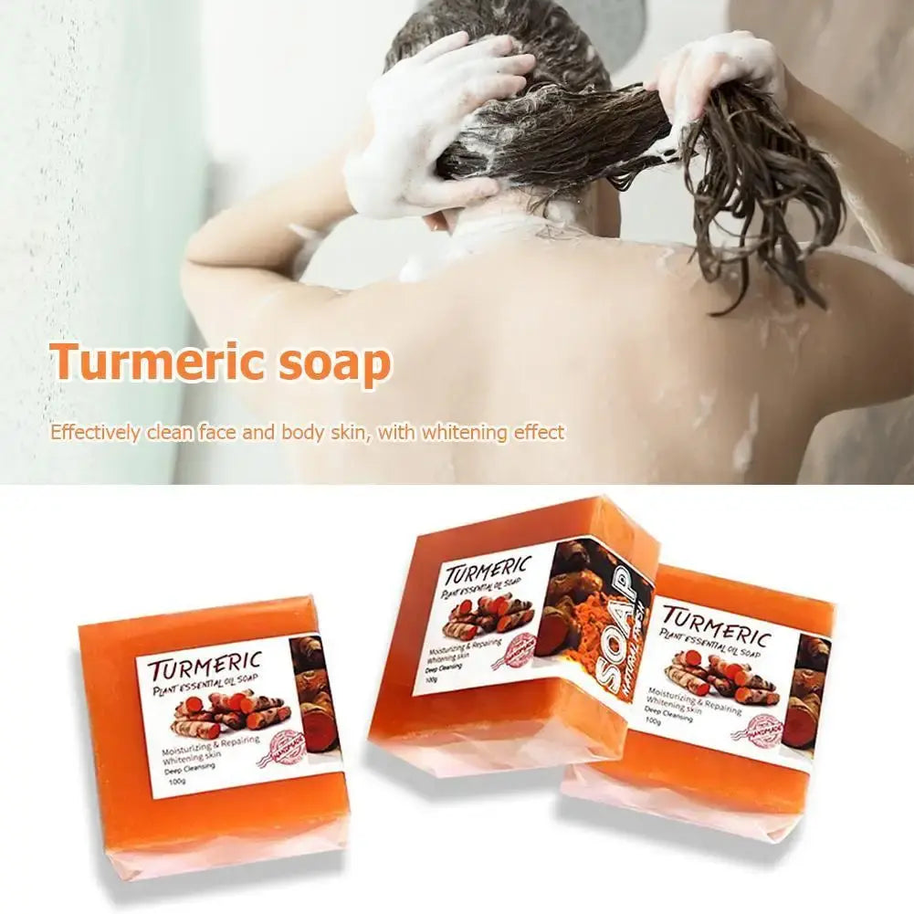 turmeric soap for face and body skin