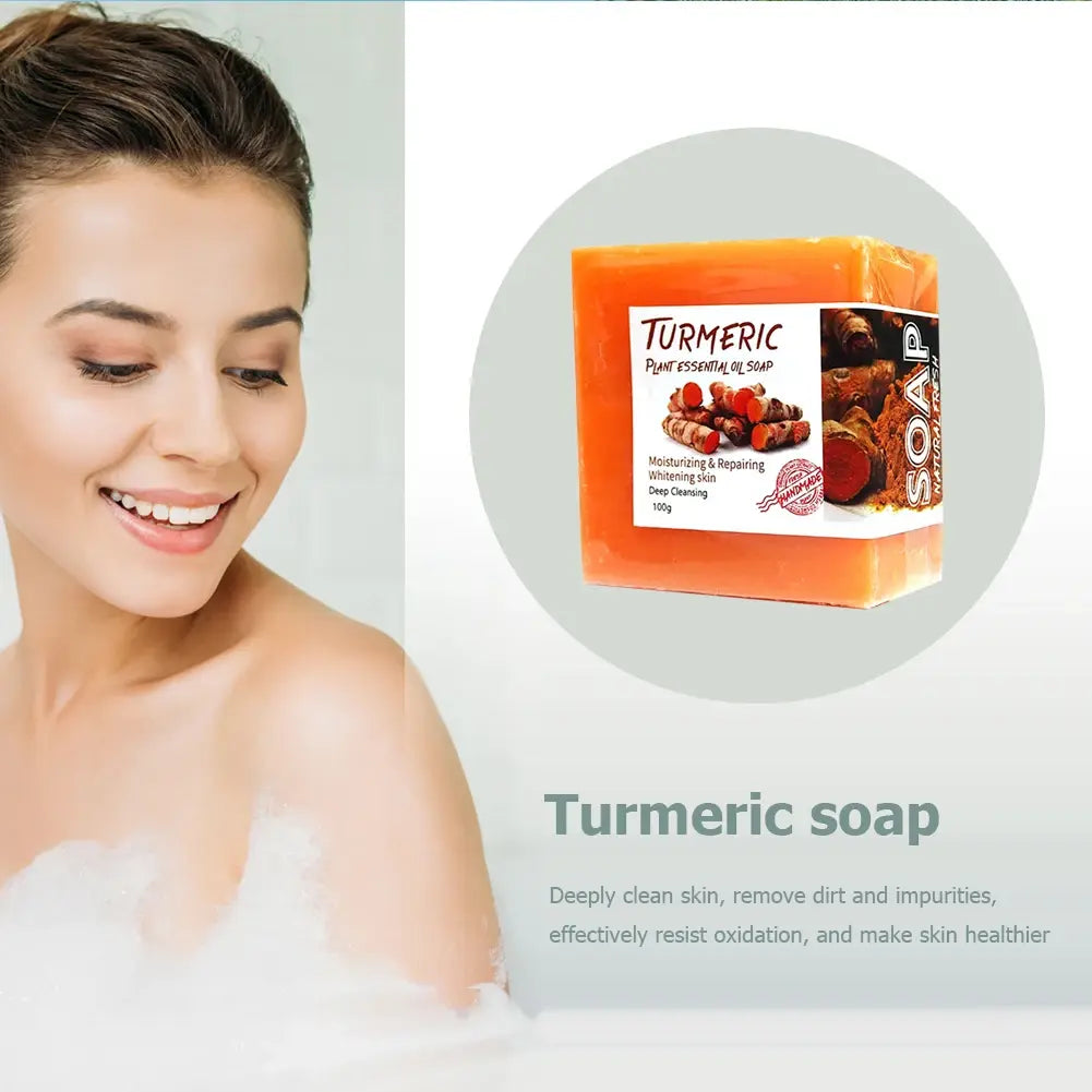 Turmeric soap