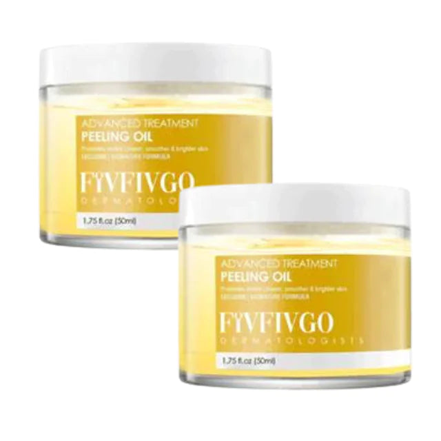 two jars of advanced treatment peeling oil