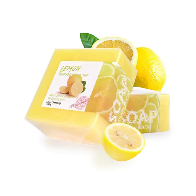 lemon plant essential oil soap