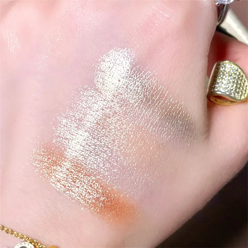 make-up samples on hand to show color pallet