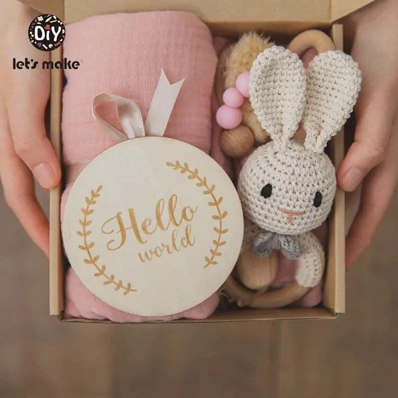 Plush Baby Bath Set