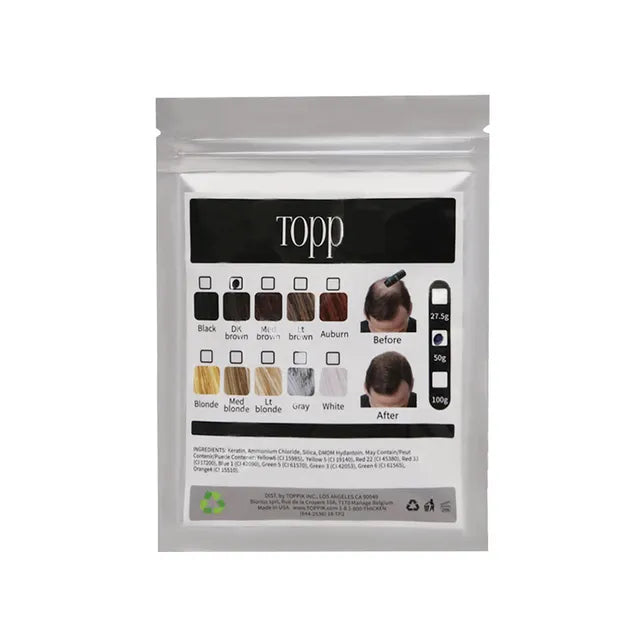 50g Packet of Natural Hair Building Fiber Keratin Powder
