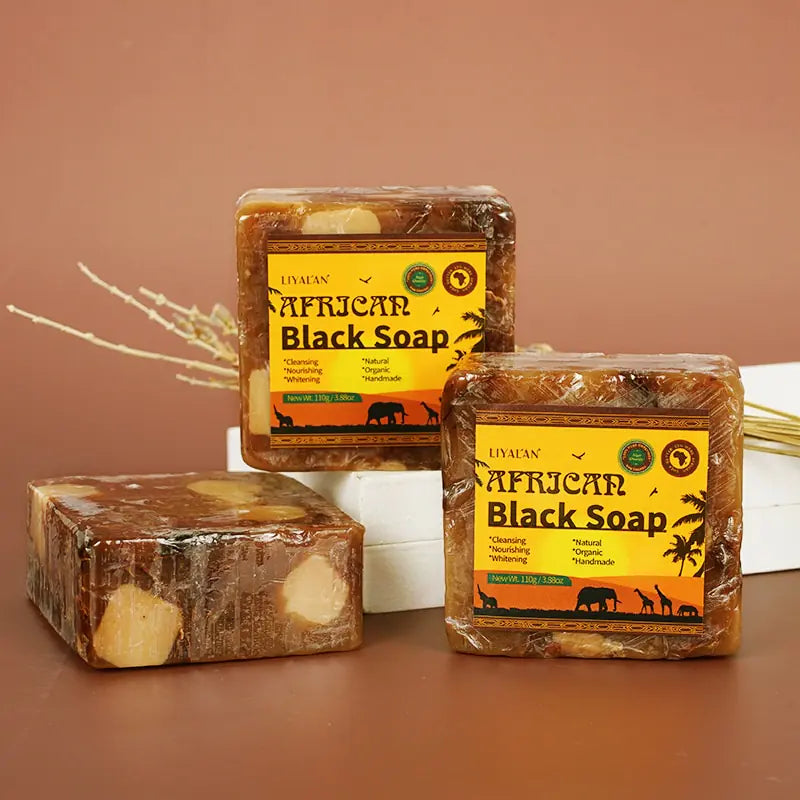 Bars of African Black Soap