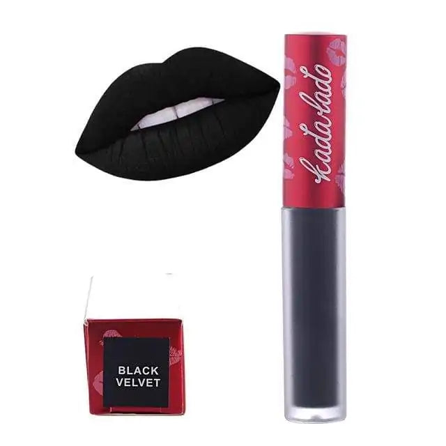 Black Velvet color matte Liquid Lipstick
