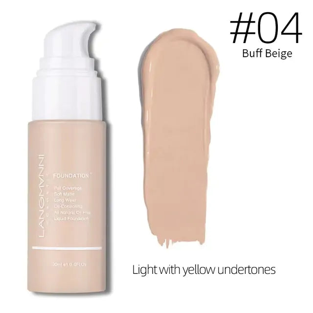 Buff Beige color number four Makeup Primer Concealer Liquid Foundation