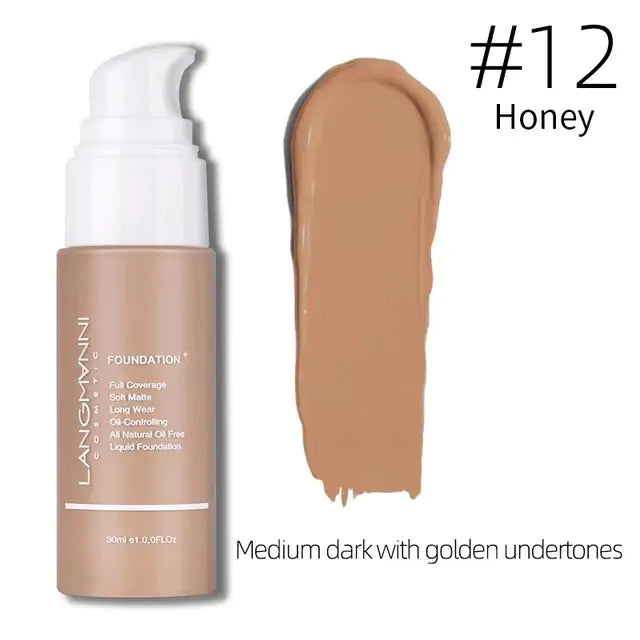 honey color number twelve Makeup Primer Concealer Liquid Foundation