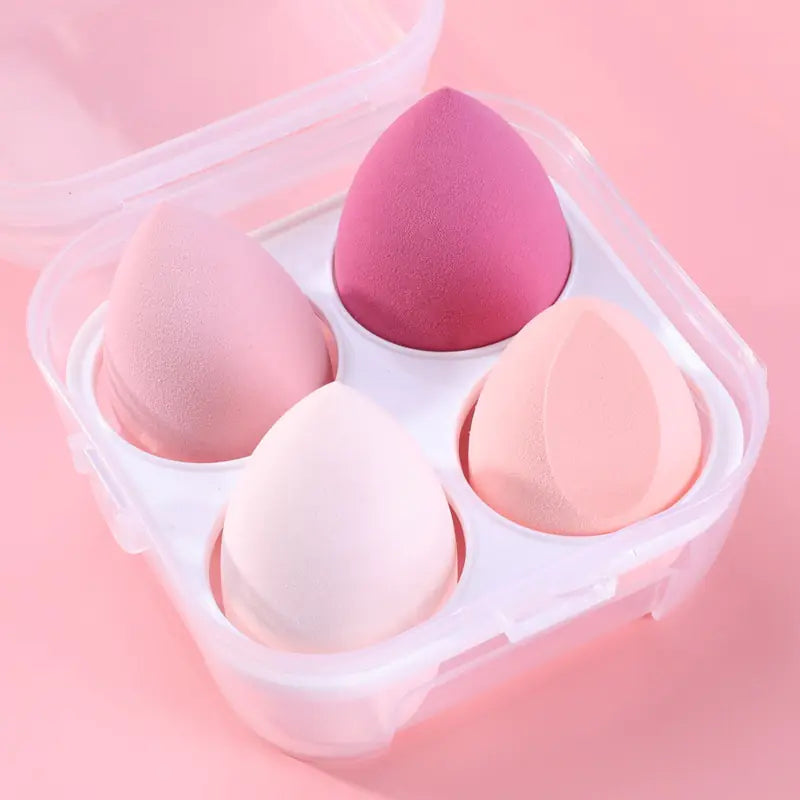 Makeup Sponge pink in clear case