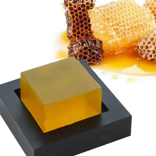 Natural Handmade Honey Soap with honey, propolis, and milk for radiant and bright skin