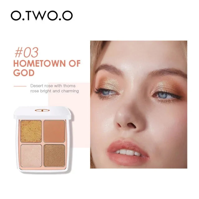 Colors Makeup Eyeshadow Palette Cosmetic Kit hometown of God number three