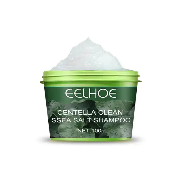 ScalpScrub™ Sea Salt Scalp Scrub with Centella Asiatica Extract for deep cleansing, soothing, and revitalizing hair and scalp