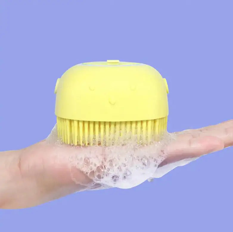 Silicone Brush with soap lather