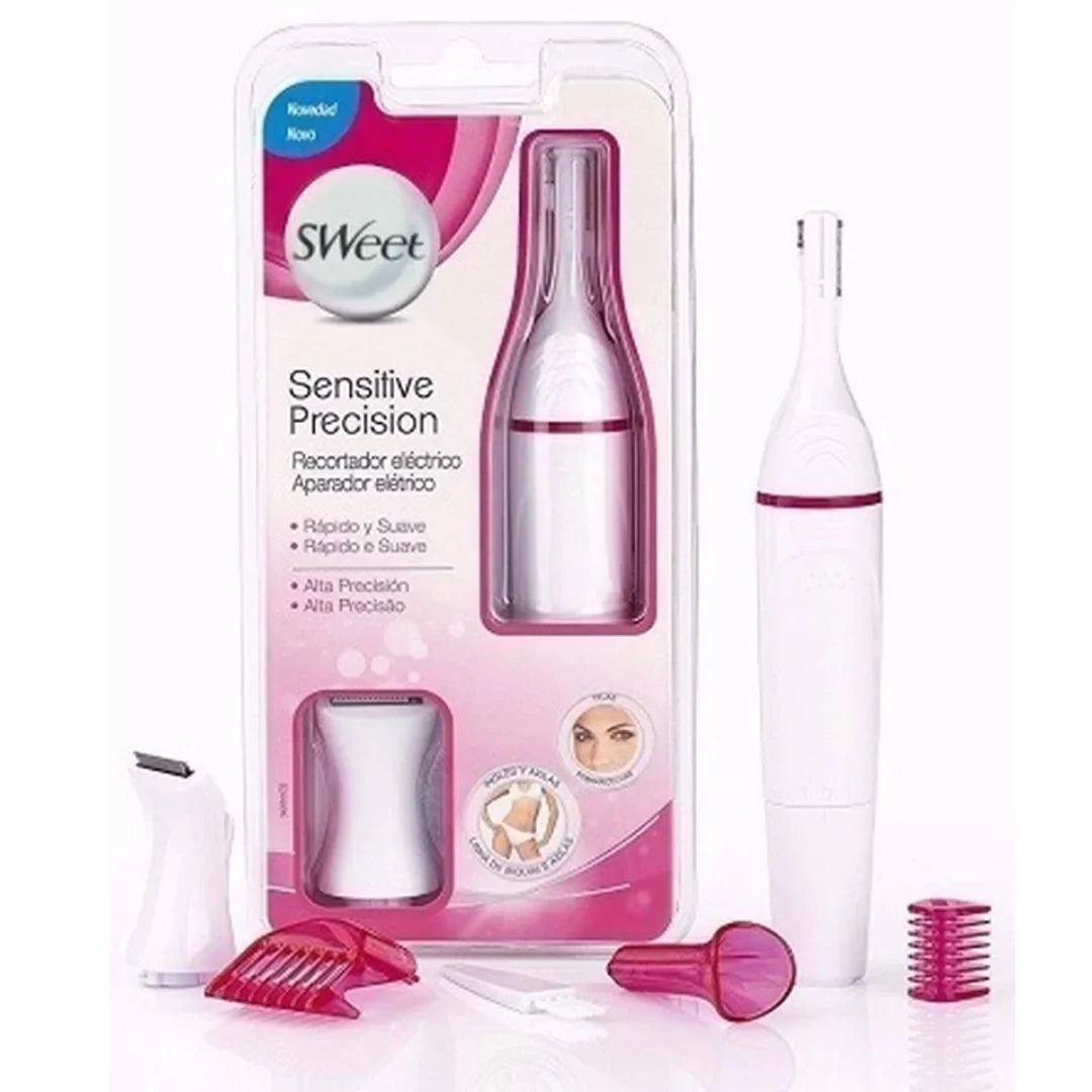 5-in-1 Hair Removal Device with accessories and packaging