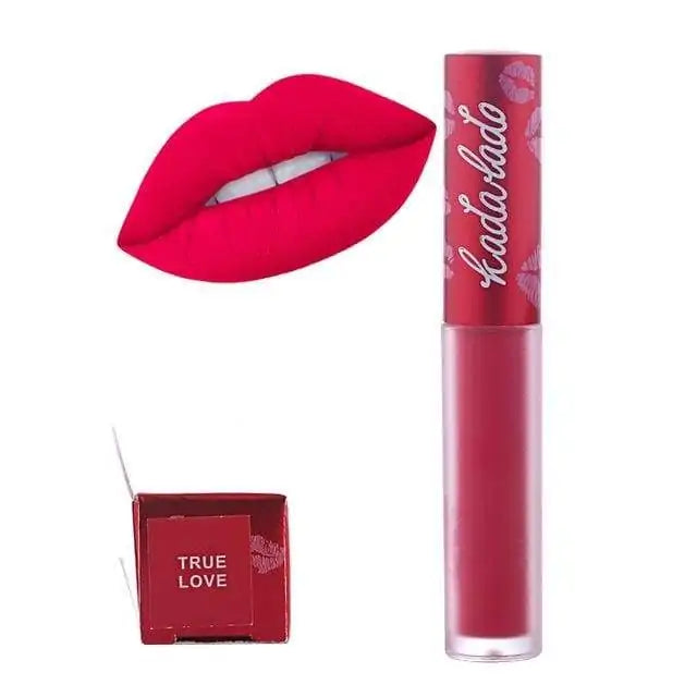  True Love color Matte Liquid Lipstick Collection featuring waterproof, long-lasting, and vibrant shades for a flawless, smudge-proof matte finish.