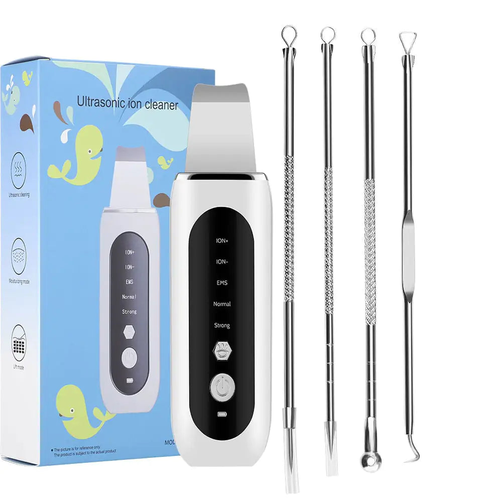 Ultrasonic Face Skin Scrubber set