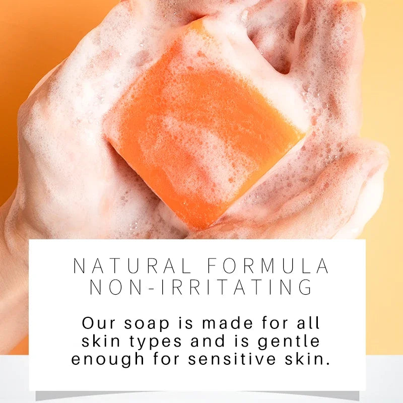 all-skin type formula soap lather