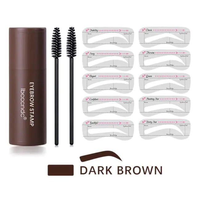 dark brown Eyebrow Makeup Kit