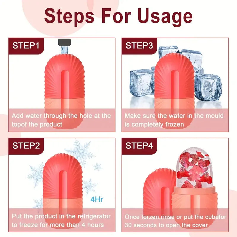 directions how to use Ice Facial Roller Skin