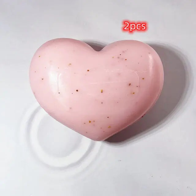 heart shaped soap