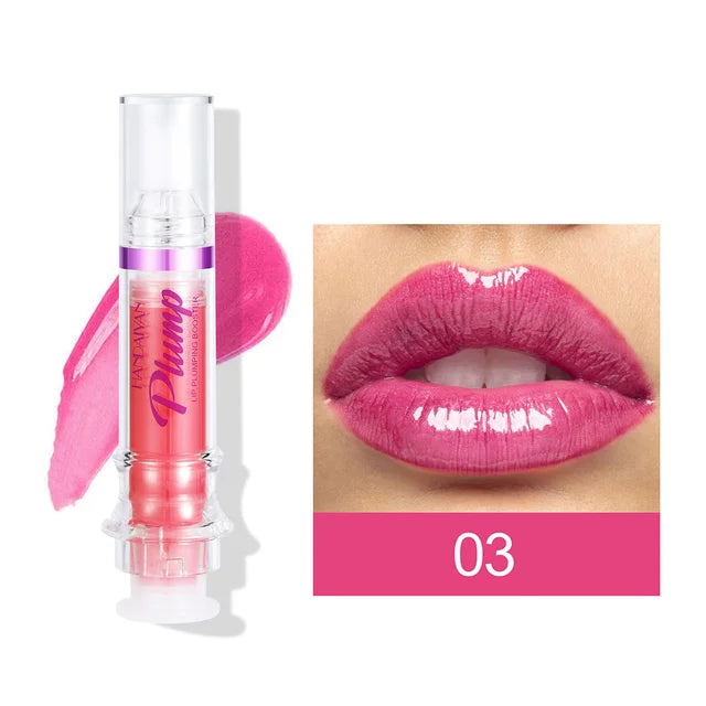 number three lip plumping gloss