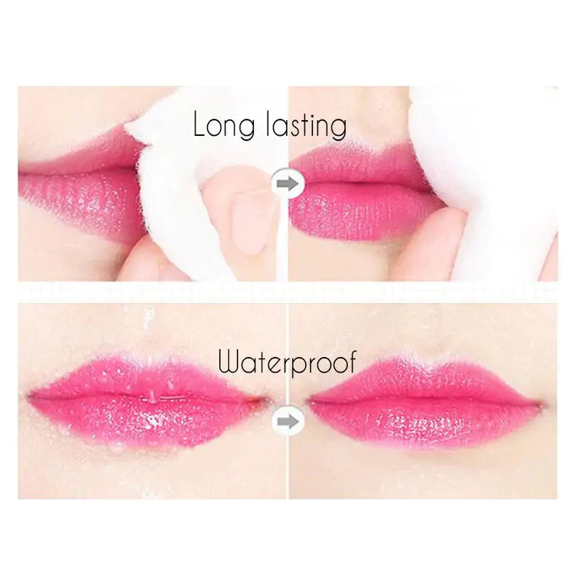 long lasting and waterproof color-changing lipstick