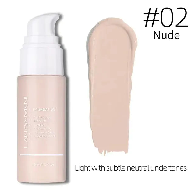 nude color number two Makeup Primer Concealer Liquid Foundation