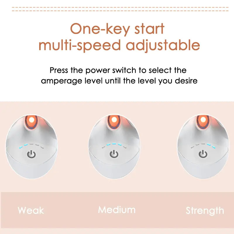 one-key start and multi-speed adjustable